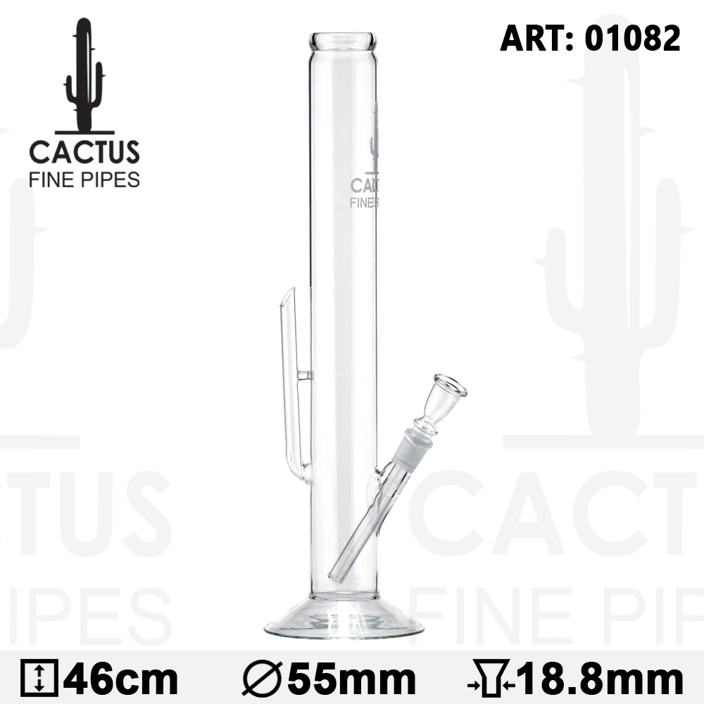Skleněný bong Cactus 46cm, průměr 55mm