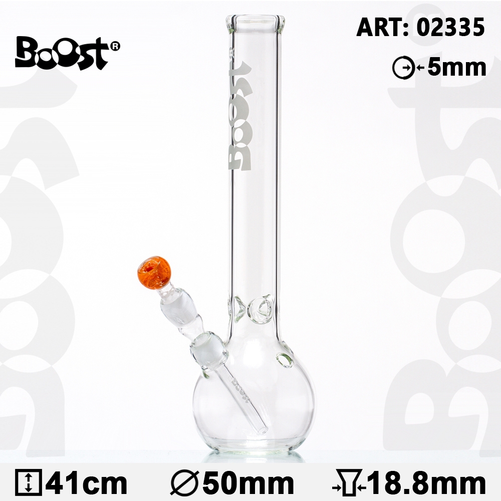 Skleněný bong Boost Bouncer, 41cm, 18,8mm