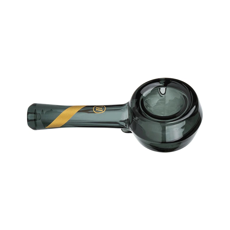 Dýmka Marley Natural Spoon Pipe z kouřového černého skla