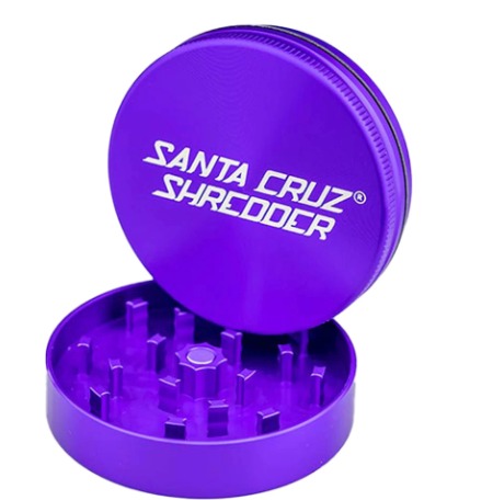 Dvoudílná drtička Santa Cruz Shredder, 70mm, fialová