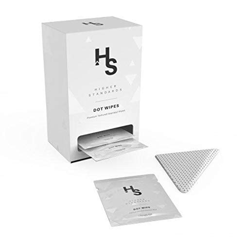 Bavlněné isoalkoholové ubrousky Dot Wipes od Higher Standards, 30ks