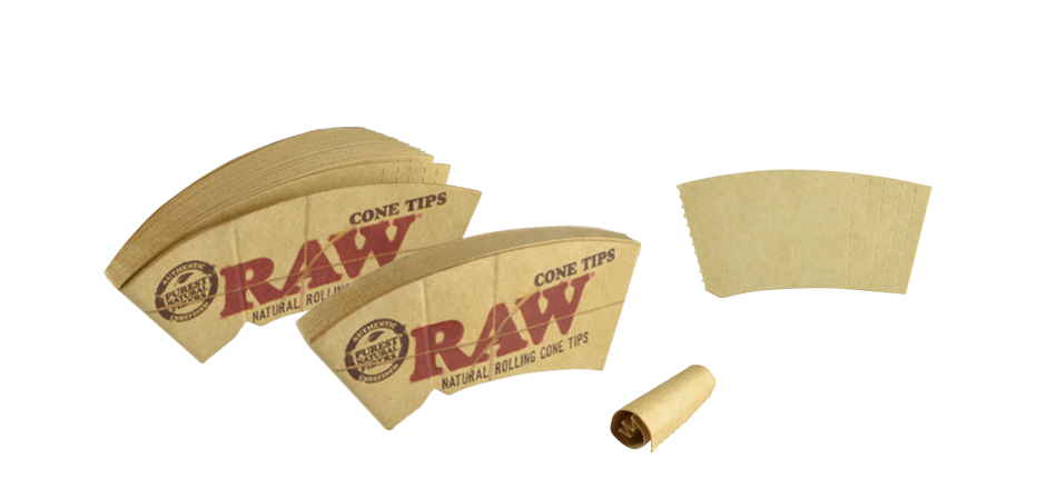 Kónické filtry RAW Cone, 32ks v balení