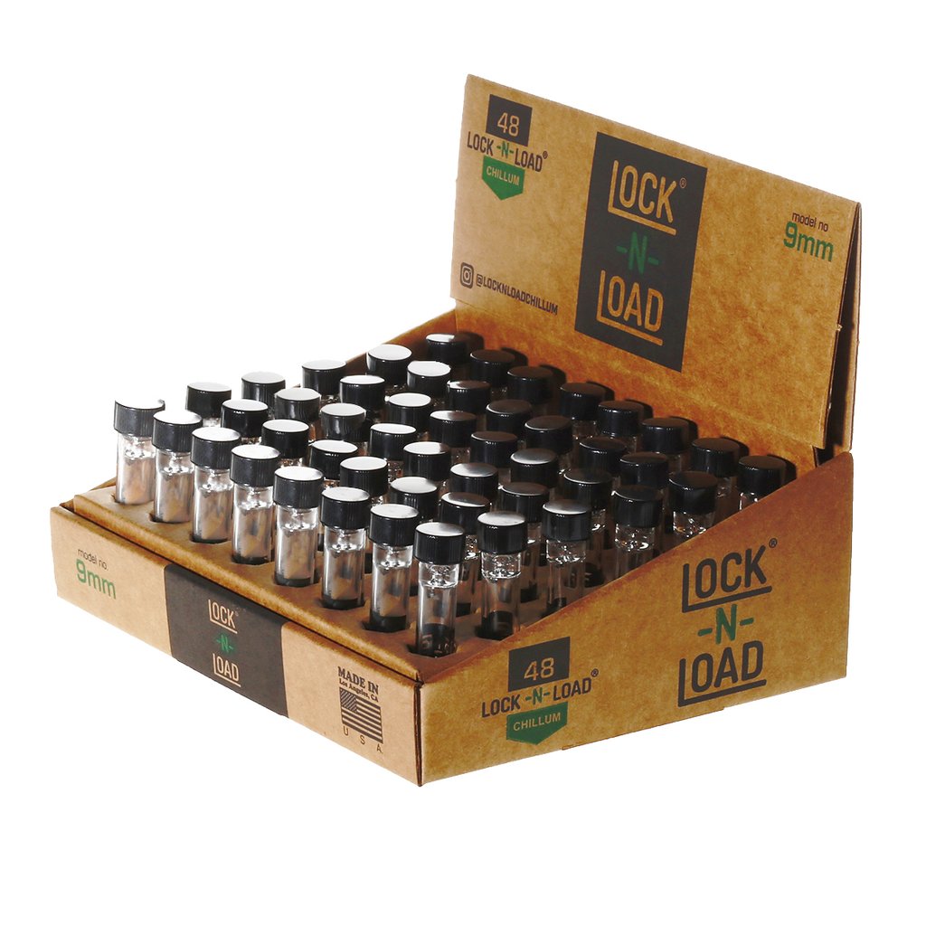 Lock'n'Load 9mm Chillum | box 48ks