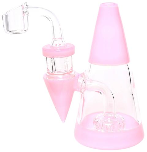 Skleněný bong Heatex Glass Minimalist Pink 5"